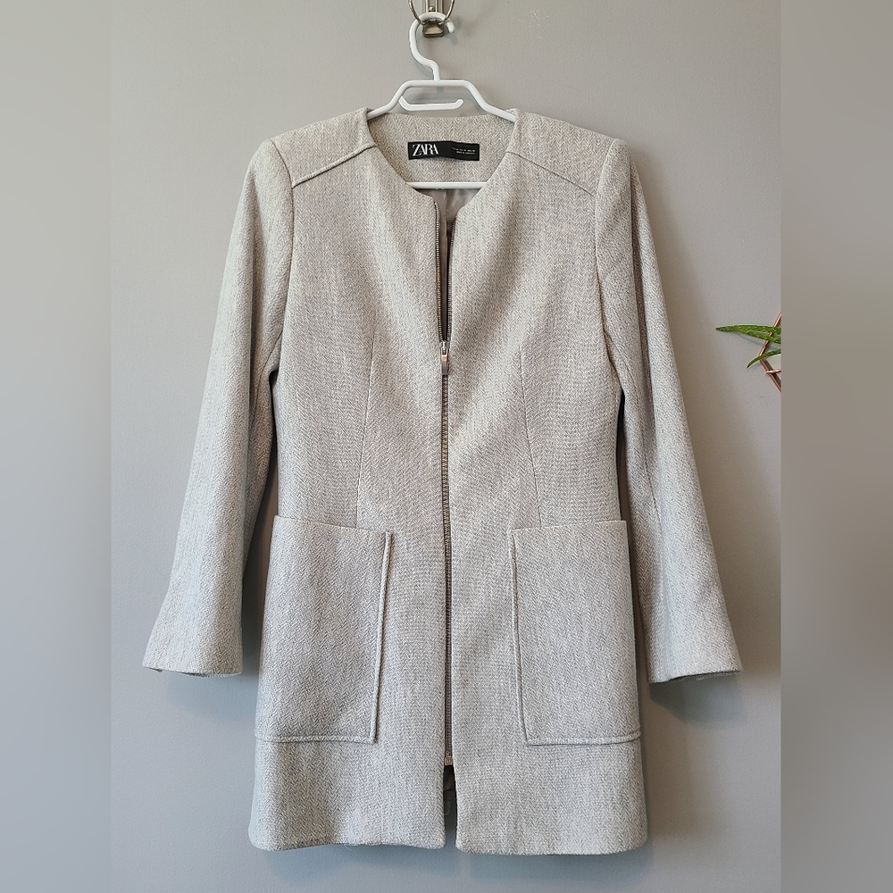 Zara mid length blazer